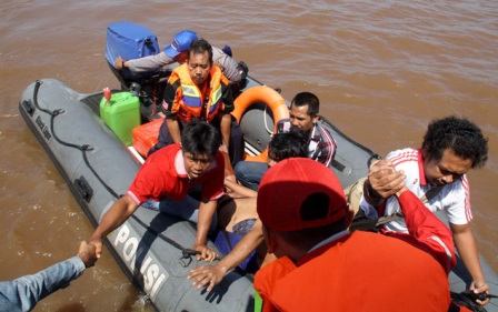 34 Tewas Akibat Kapal Terbalik di Sungai Barombang, Sumatra Utara
